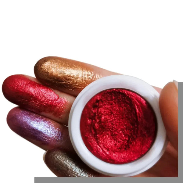 Poudre fard à paupière métallisée Divineeye beauty