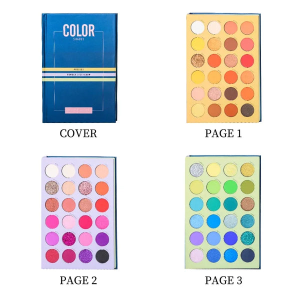 72-color eyeshadow palette
