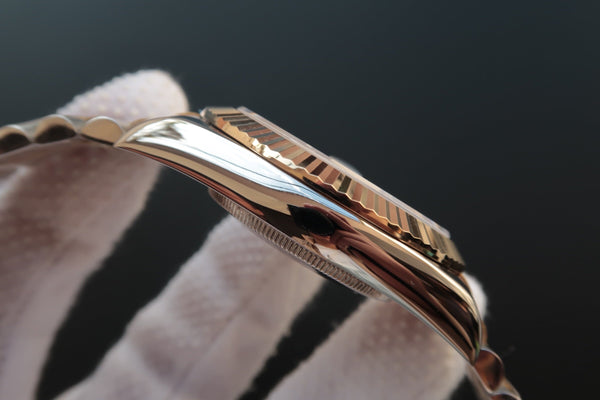 DATEJUST II ORO ACCIAIO QUADRANTE BIANCO NUMERI ARABI