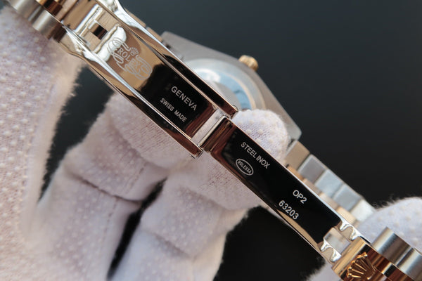 DATEJUST II ORO ACCIAIO QUADRANTE BIANCO NUMERI ARABI