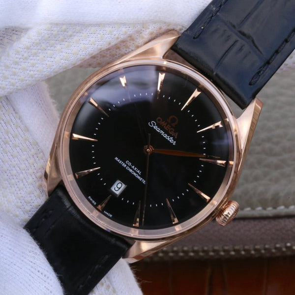 SEAMASTER CITY EDIZICNE VENEZIA 40MM ROSE GOLD BLACK DIAL