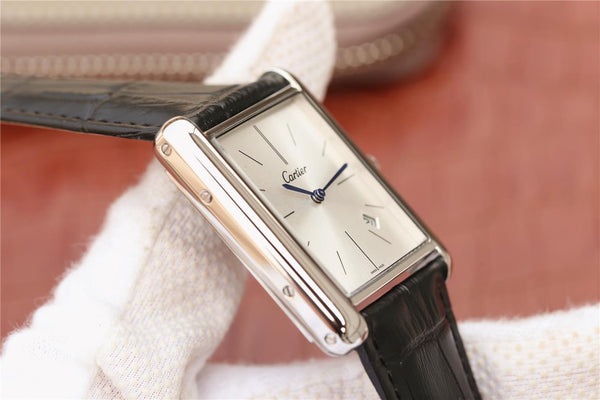 TANK SOLO XI STEEL WHITE DIAL