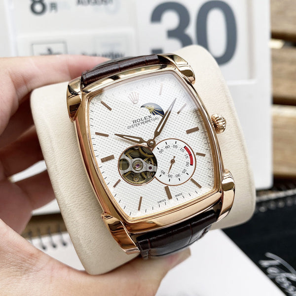 CELLINI CLASSIC 50MM BLACK LEATHER CORD