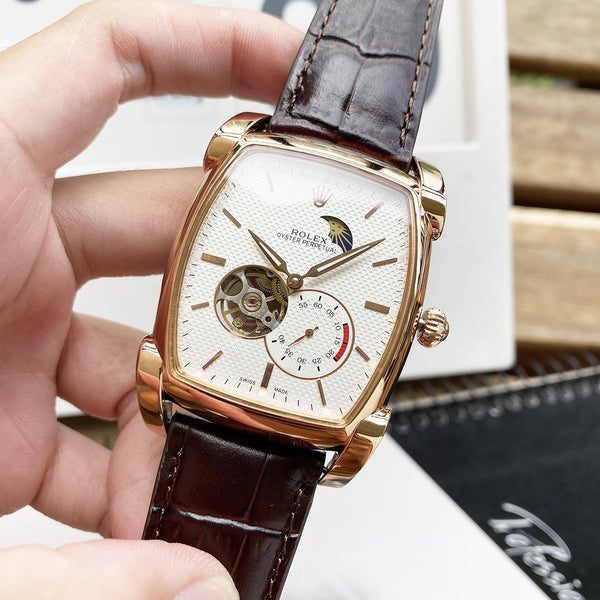 CELLINI CLASSIC 50MM BLACK LEATHER CORD