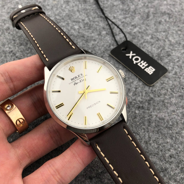 OYSTER PERPETUAL AIR KING 40MM  LEATHER