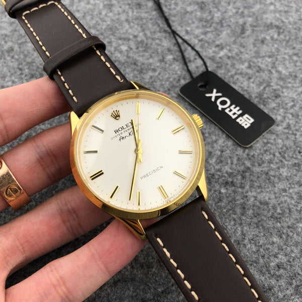 OYSTER PERPETUAL AIR KING 40MM  LEATHER