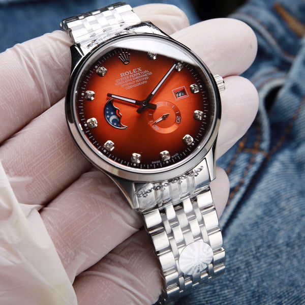 OYSTER PERPETUAL 39MM DOUBLE SAPPHIRE GLASS MIRROR