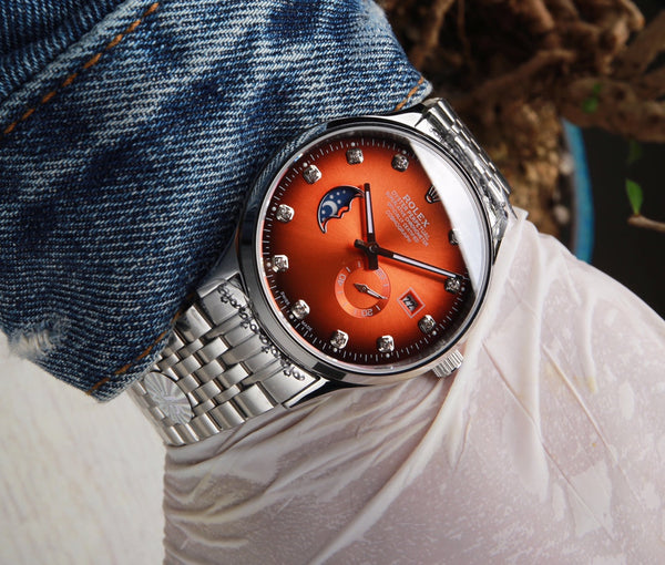 OYSTER PERPETUAL 39MM DOUBLE SAPPHIRE GLASS MIRROR