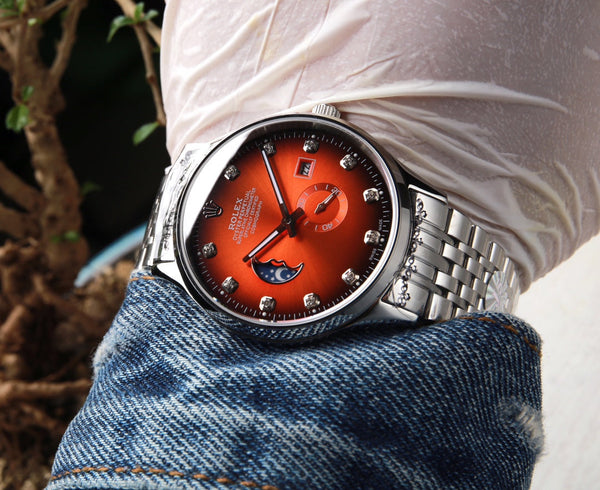 OYSTER PERPETUAL 39MM DOUBLE SAPPHIRE GLASS MIRROR