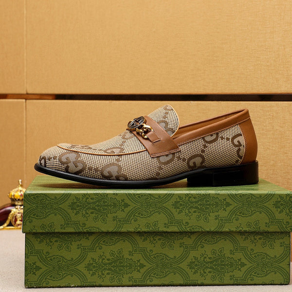 MOCASSINI GG JORDAAN MAXI MARRONE