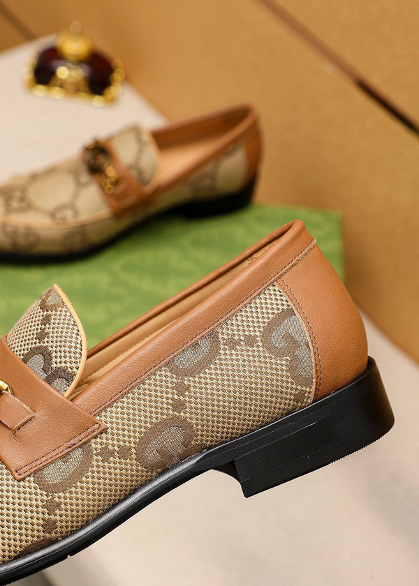 MOCASSINI GG JORDAAN MAXI MARRONE