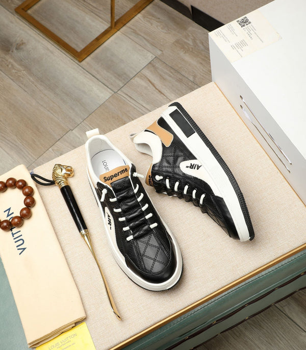 LV AIR SUPERME SNEAKER BLACK