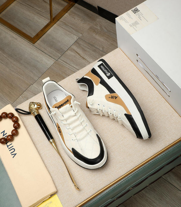 LV AIR SUPERME SNEAKER WHITE