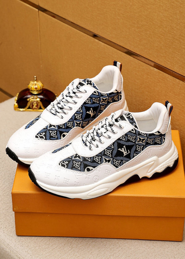 LV MEN'S CASUAL SPORTS SHOE MODEL BLACK