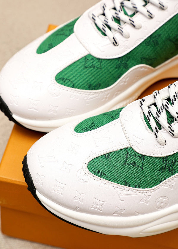 LV MEN'S CASUAL SPORTS SHOE MODEL GREEN