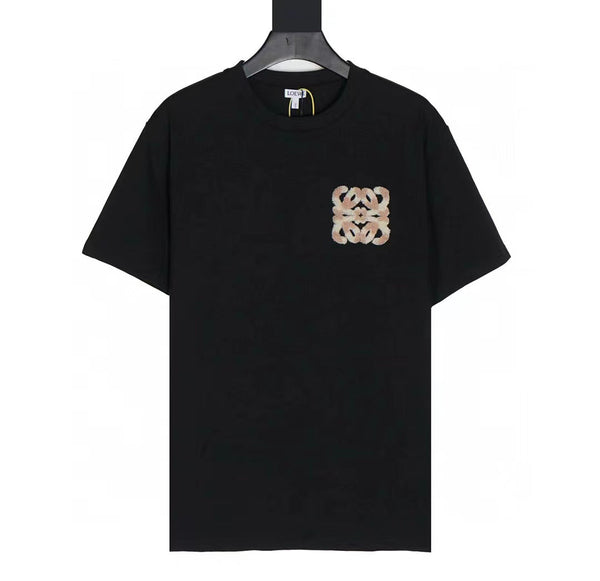 Loewe 25 Short-sleveed T-shirt Black Cotton