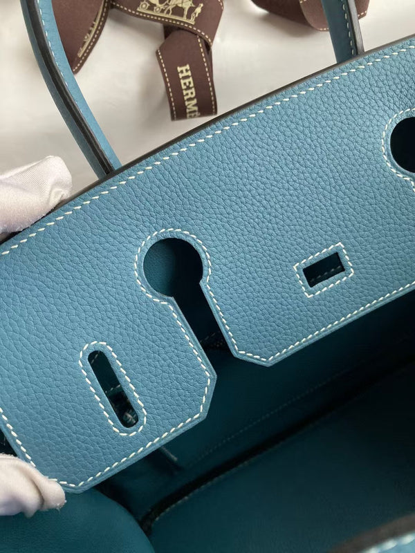 HM BIRKIN 30CM JEAN BLUE TOGO LEATHER GOLD HARDWARE