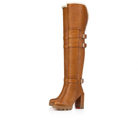 CL Brodeback Lug Botta Alta 100 Mm Thighboots Terra