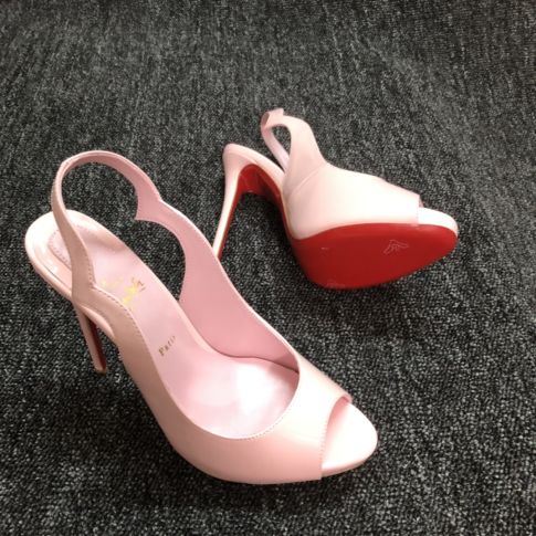 CL Hot Chick Pumps 120 mm Patent Leather Pink