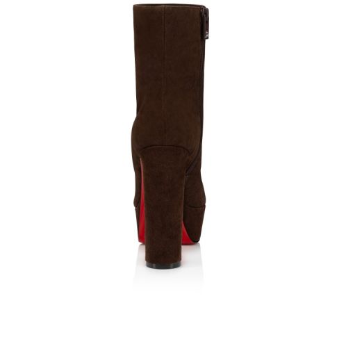 CL Loo Booty 130 mm Low Boots Veau velours Cosme