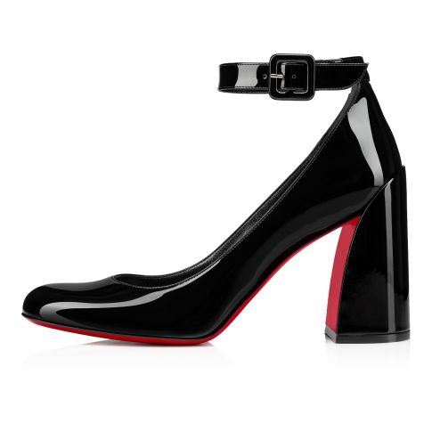CL So Sab Pumps 85mm Patent Leather Black