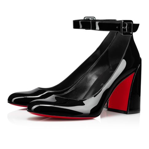 CL So Sab Pumps 85mm Patent Leather Black