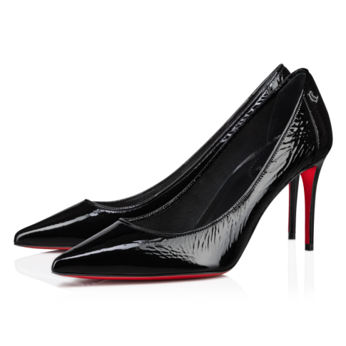 CL Sporty Kate 100 Mm Pumps Vog Patent Leather Black