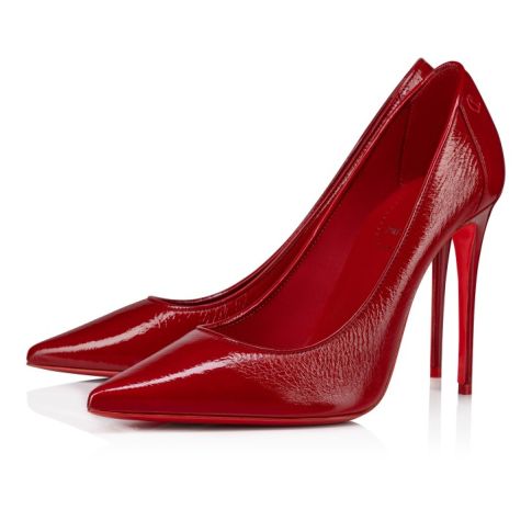 CL Sporty Kate 100 Mm Pumps Vog Patent Leather Loubi