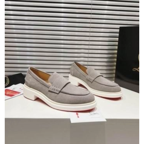 CL Urbino Moc Loafers Suede Leather Gray