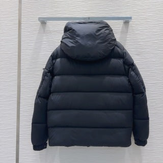 Prada 25 Down Jacket Beige and Black Polyamide Elastan