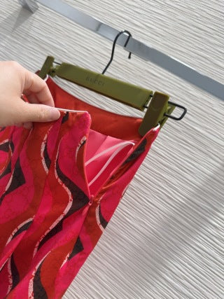 Gucci 2025 Set Rosso Ancora Red Polyester Fiber