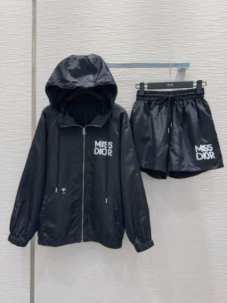 CD 2025 Miss Dior Print Set Black Polyester