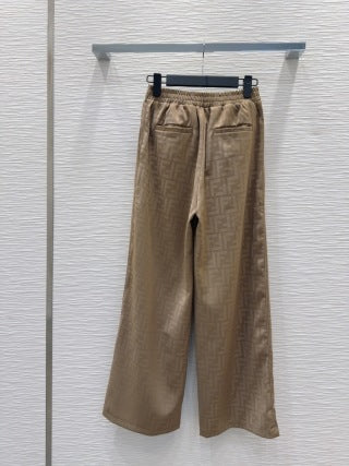 Fendi 2025 Trouser Khaki Polyester