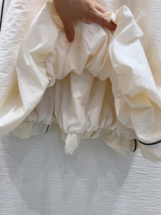 Prada 25 Puffy Skirt Cotton Nylon