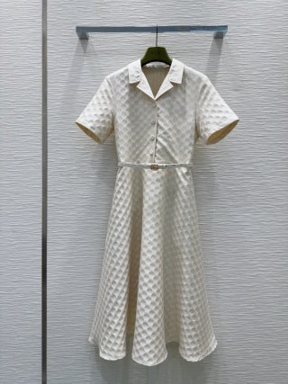 Gucci 25 Shirt Dress Polyester Fiber