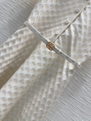 Gucci 25 Shirt Dress Polyester Fiber