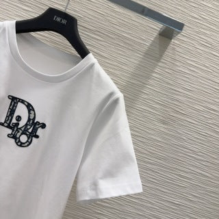 CD 2025 Set White Black Cotton Polyester