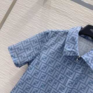 Fendi 25 Set Blue Poliamide