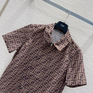 Fendi 25 Set Brown Poliamide