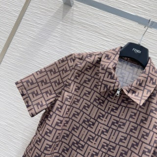 Fendi 25 Set Brown Poliamide