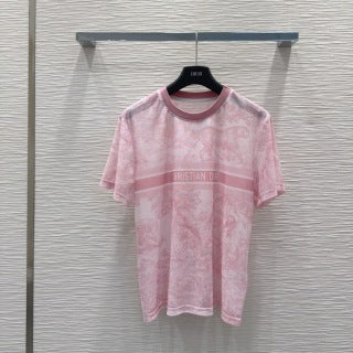 CD 25 Short Sleeve Clothing Set Pink Polyester