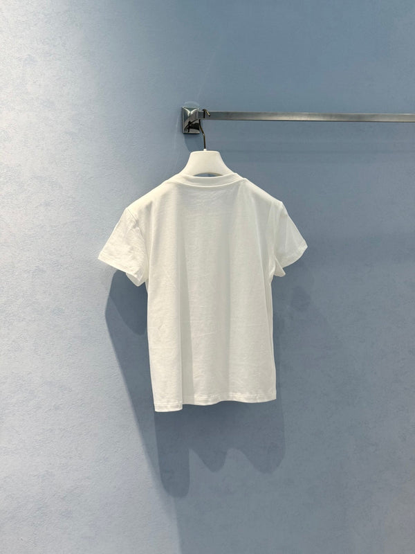 Loewe 25 Twisted Logo T-shirt Cotton