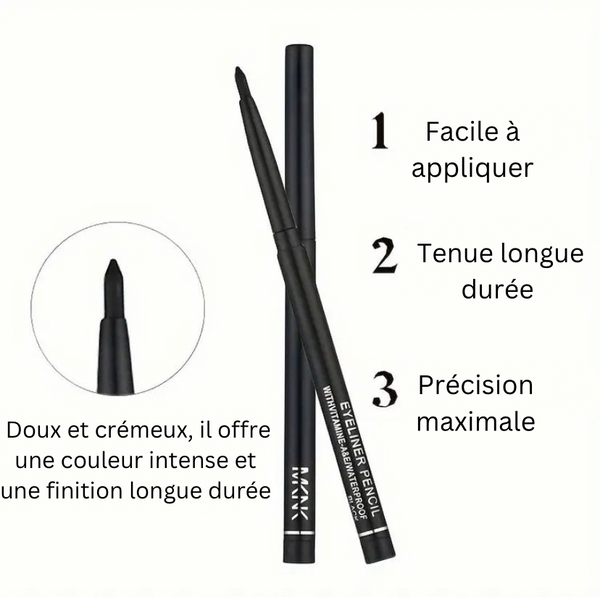 crayon noir yeux Divineeye beauty