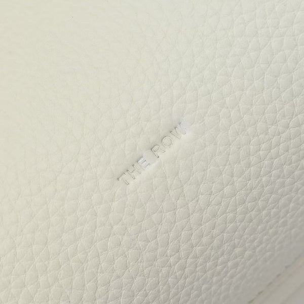 Borsa The Row India 32cm in pelle di vitello bianco sporco