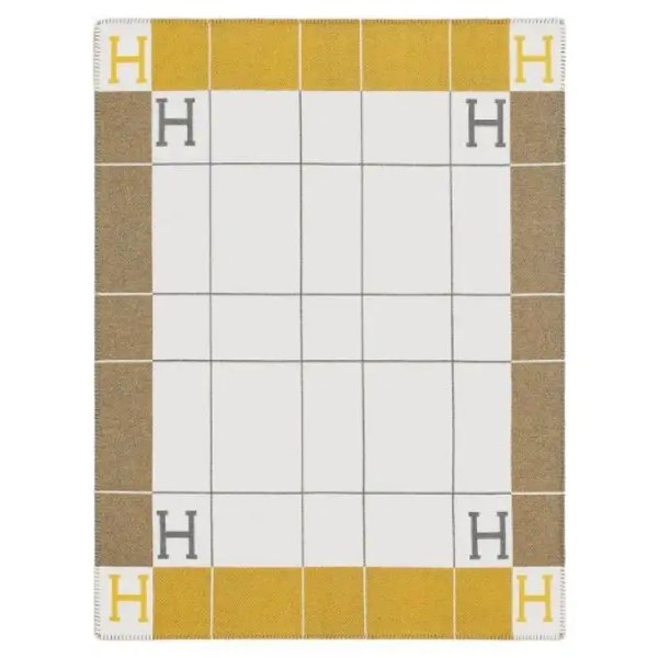 HM Avalon Throw Blanket Gris Soleil Wool Cashmere