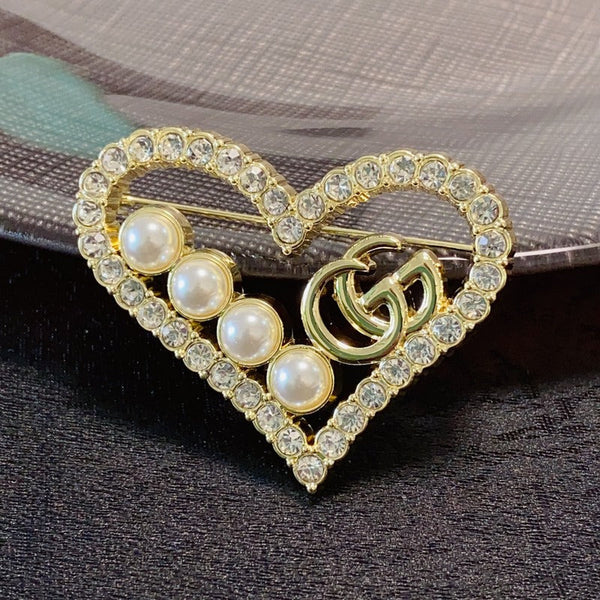 Gucci Brooch Gold 188624