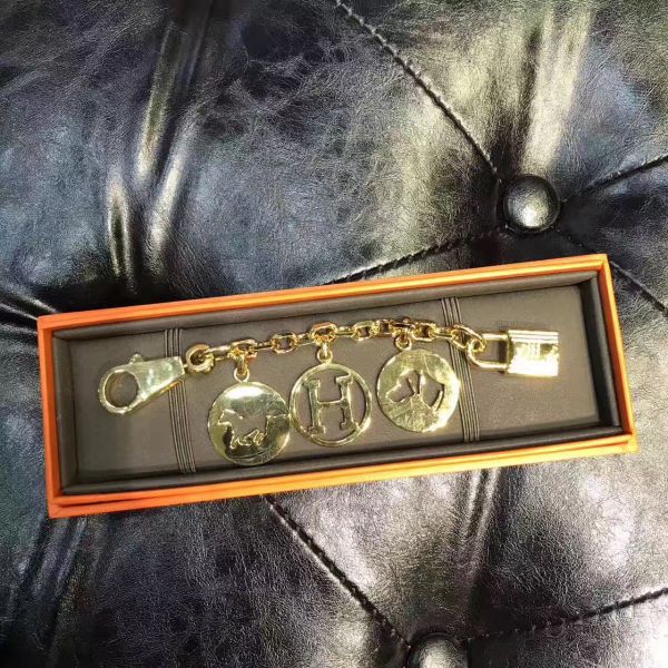 HM Gold Breloque Bag Charm