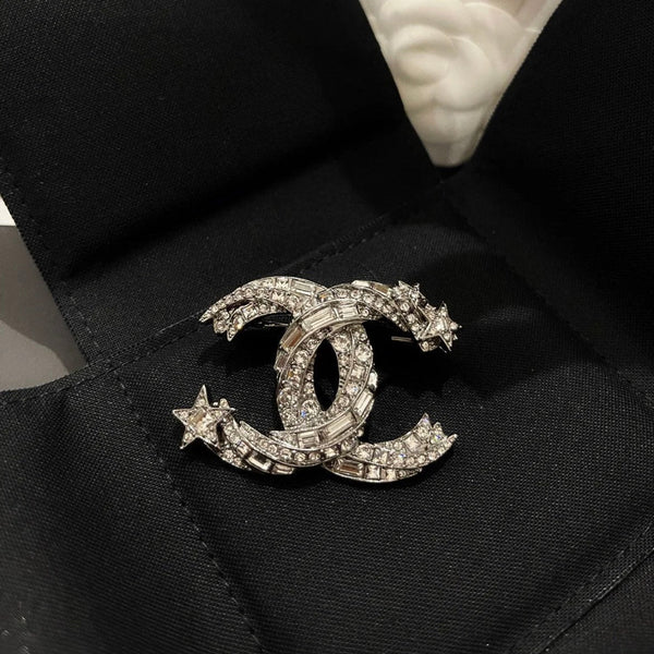 Spilla CC in argento 158816