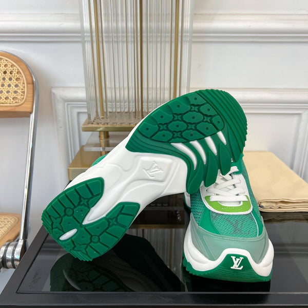 LV RUN 55 SNEAKER GREEN