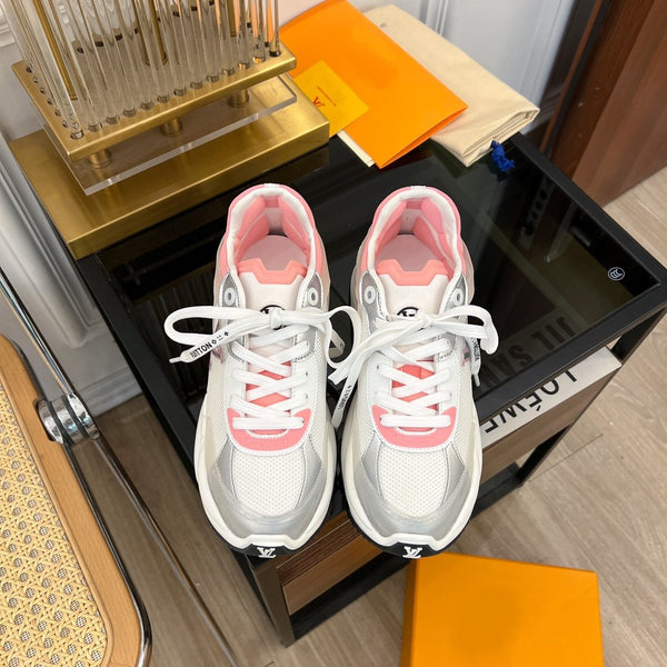 SNEAKER LV RUN 55 ROSA